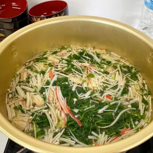 料理レク「中華スープ」