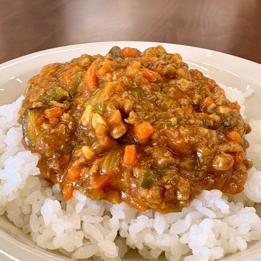 料理レク「世界の料理から」キーマカレー