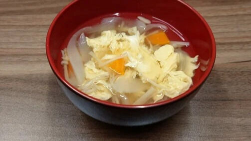 料理レク「コンソメスープ」