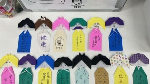 8月壁面工作づくり