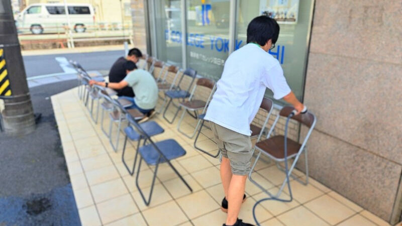 洗浄作業訓練