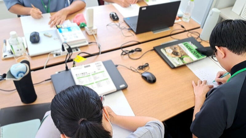 電話応対練習＆メモ取り練習