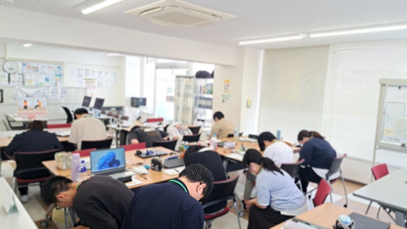 午後一ストレッチ