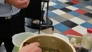 料理レク「春雨スープ」