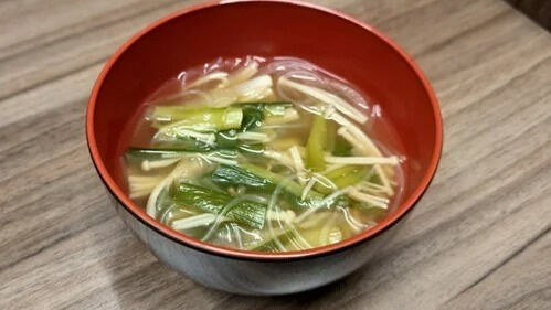 料理レク「春雨スープ」