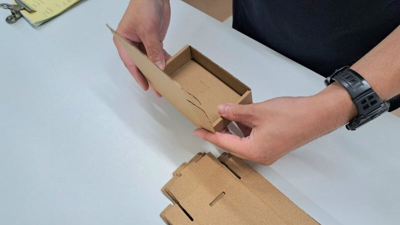 箱の組立