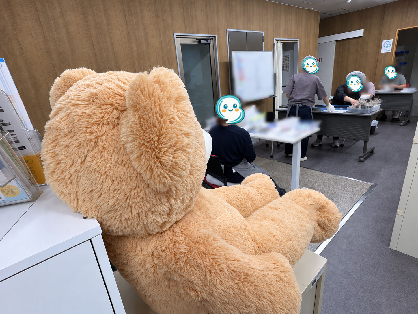 私が見てます(笑)